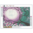 4 Pack Flower Tree DIY 5D Diamond Painting Kits Full Drill Cross Stitch Decor
