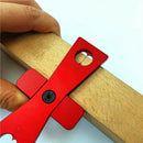 2Pcs Diy Dovetail Rule Marker Aluminium Alloy Marking Gauge Woodworking - D