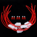 10pcs 5A Middle Fuse Holder with Cable for Car Boat Truck ATC/ATO Blade