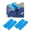 4pcs Universal Woodworking Bench Vise Soft Jaw Pads Vise Protection Strip