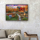 5D DIY Full Drill Diamond Painting Scenery Cross Stitch Embroidery Mosaic
