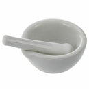 60mm Mini Porcelain Mortar and Pestle Mixing Grinding Bowl Set DIY Tool Whi