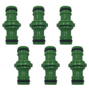 6pcs Tube Garden Watering Hose Connector Fitting Extender Pipe Joint Double Male