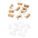 10x Glass Fuse Holder with Transparent Cover Fuse Blocks 5X20mm Hot