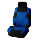 Car Seat Cover Set Tire Track Style Universal Auto Styling Seat Protector