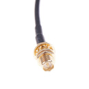 1PC 20cm WiFi router antenna extension cable cord RG174 RP-SMA male to fem uW