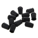 12 pcs 8mm inner diameter round rubber Furniture Tabletop Holder Protector  O4I7