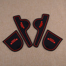 Popular 16pcs Silencer Inner Gate Slot Mats Cup Pad Fit for Jeep Renegade 18-20