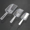 3 piece Pallet Ice scraper shape plastic scoop - Transparent