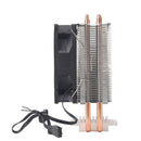 9Cm 2 Heat Pipe 4Pin Single Fan With Light Cpu Fan Cpu Heatsink For Intel 7