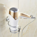 2016 Aluminum Bathroom Wall Shelf Wall-mounted Hair Dryer Rack Storage