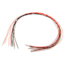 10pcs T0603WM Pre-soldered Micro Litz Wired Leads Blue SMD Led 200mm Length