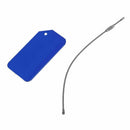 4pcs Aluminium Metal Travel Luggage Baggage Suitcase Address Tags Label Hol