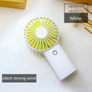4000Mah Rechargeable Usb Handheld Mini Fan Silent Air Cooler Portable Desk