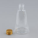 10x 90ml Plastic Clear Bottle Travel Lotion Liquid Shampoo Makeup Container
