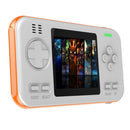 Handheld Game Console Retro 416 Game w/8000mAh Power Bank (White Orange)
