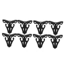 8Pieces Modern Metal Heavy-duty Hollow Out Sofa Cabinet Legs Furniture Legs