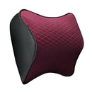 Space Memory Foam Car Lumbar Support Auto Neck Pillow Headrest Head Restrai