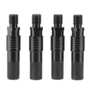 4pcs Aluminum Adapters Carp Fishing Rod Bite Alarm Rod Holder Connectors A