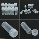 50Pcs 5g Volume Plastic Sample Bottle 5ML Small Bottle Vial Storage Container