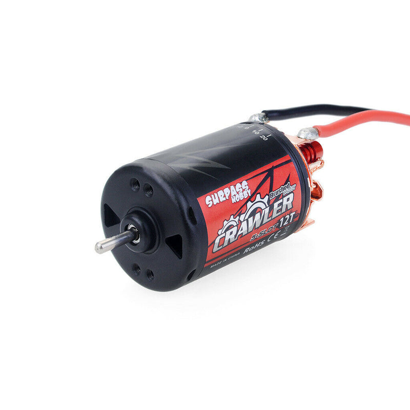 7.4 V 2S Lipo 5-Slot 550 Brushed Motor for 1:10 Scale RC Crawler Car Parts