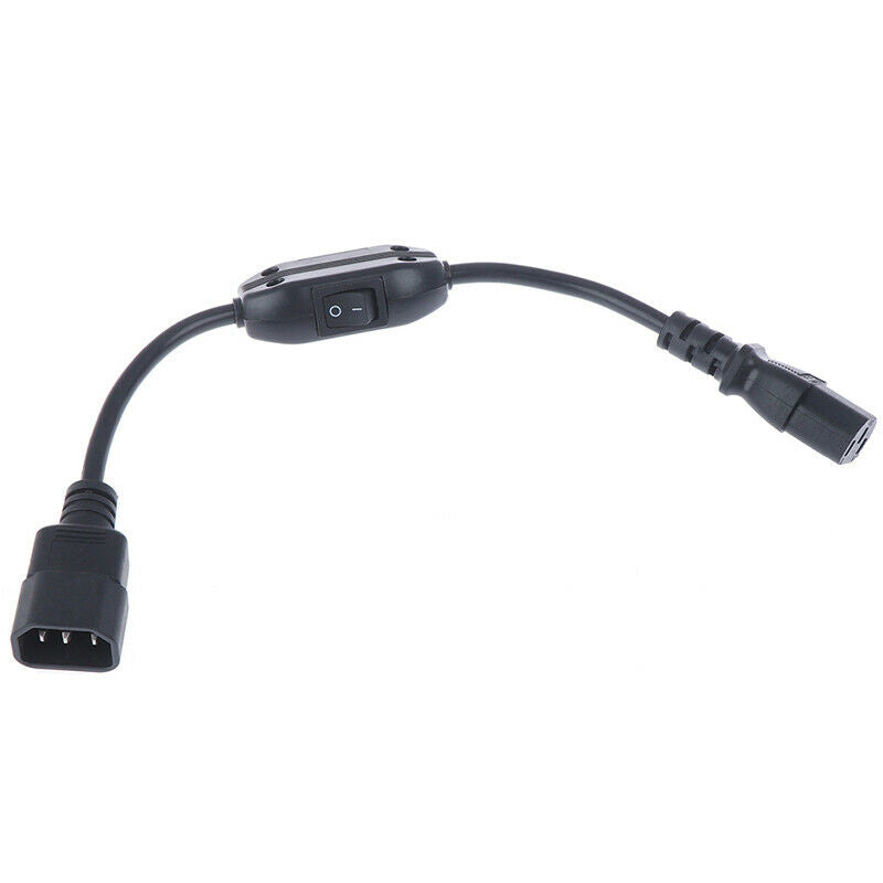 C13-C14 character with switch midway control chassis PDU extension cabl@