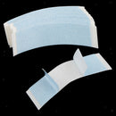 72 Pieces White Liner C Contour Double Sided Super Tape for Skin Weft Hair