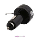 Digital Voltmeter 12V 24V SUV Cigarette Lighter USB Car Charger Thermometer