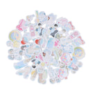 46pcs/box Girlish Heart DIY Diary Stickers Paper Labels Gifts Packaging DeJC&j