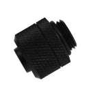 G1/4 External Thread for 9.5X12.7mm Soft Tube Computer Water Cooling Black A
