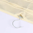80 Pocket Jewelry Hanging Storage Organizer Holder Earring Bag