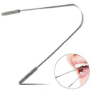Pure Stainless Steel tongue tounge cleaner scraper dental care oral Bad BreaME