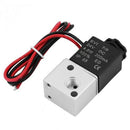 1 Pcs 3V1-06 Nc Solenoid Valve Dc 24V 3 Way 2 Position 1/8Inch Bsp Normally