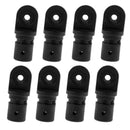 8 Pieces Nylon Marine Boat Yacht Bimini Top Fitting Inside Eye End for 7/8" Tube