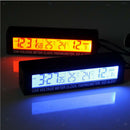 3 in 1 Multi-function Car LCD Digital Clock Voltage Meter Thermometer Voltmeter