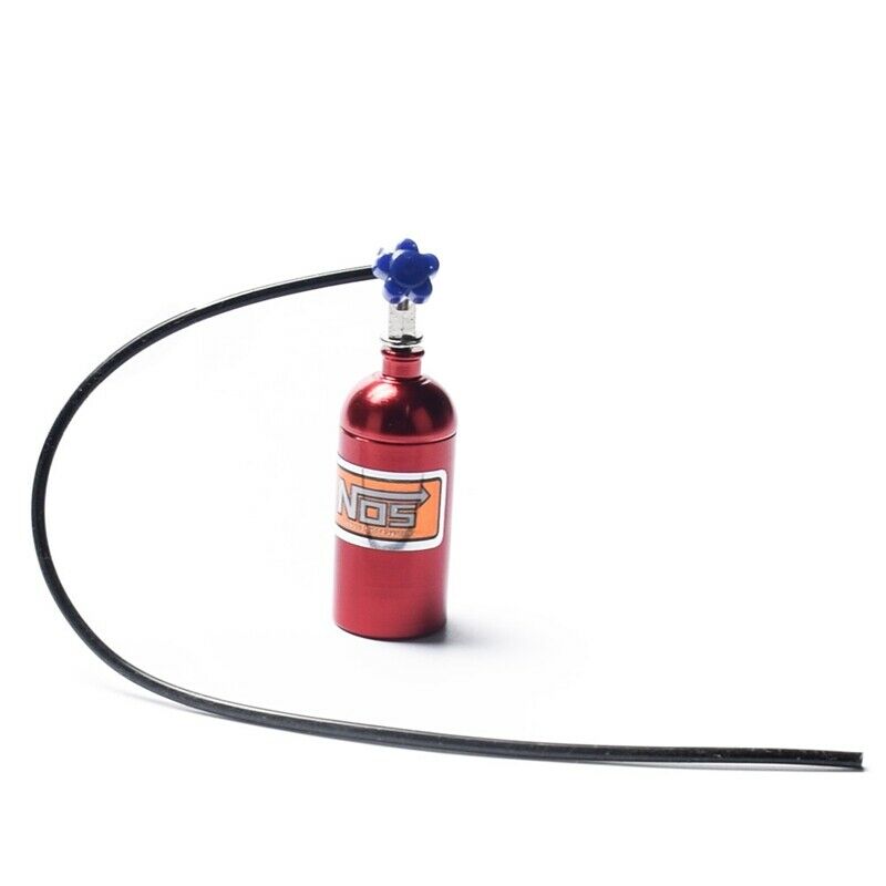 Metal Simulated NOS Nitrogen Bottle for 1/10 RC Crawler Car Defender Bronco Z2M6