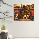 5D DIY Full Drill Diamond Painting Bear Pattern Embroidery Decor (Bear09)