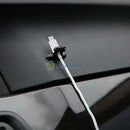 8 X Car Wire Cord Clip Cable Holder Tie Fixer Organizer Drop Adhesive Clamp New