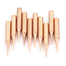10Pcs/Lot 900M-T-I Soldering Tips Pure Copper Low Temperature Soldering Iron SE