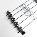 Clothes Clip Anti-slip Hangers Chrome Coat Trouser Clamp Skirt Towel Hanger New
