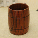 Wood Wood Mug Beer Milk Coffee Drink Cup Wedding Gift R3N1
