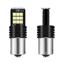 2Packs 15 LED HEADLIGHT TURN SIGNAL RUNNING LAMP FOR TRUCK CAR 1156 3030