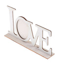 Wooden Hollow Love Photo Picture Frame Home Decor Art Diy Craft Parts 3C