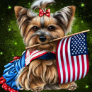 Full Round Drill Picture DIY Costume Dog Diamond Painting Poster (W573)