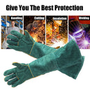 Mittens Against Reptile Animal Protective Gloves Anti-scratch Anti-bite Cowhide