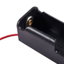 5pcs Black Battery Storage Box Case Holder for 3.7V18650x1 Batteries Z4V1