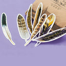 30Pcs/Set Colorful Bookmark Feather Bookmark Cartoon Bird Animals Gift Pack Cute