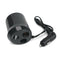 Car Cigarette Lighter 2 Way Dual USB Socket Charger Splitter Power Phone Adapter