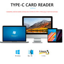 MiniÃ‚Â USB Type C Card Reader OTG TF Memory Card Reader for Phone Tablet PC A