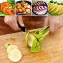 Home Vegetable Fruit Slicer Cutter Onion Fork Tomato Potato Slicers Holder YLH